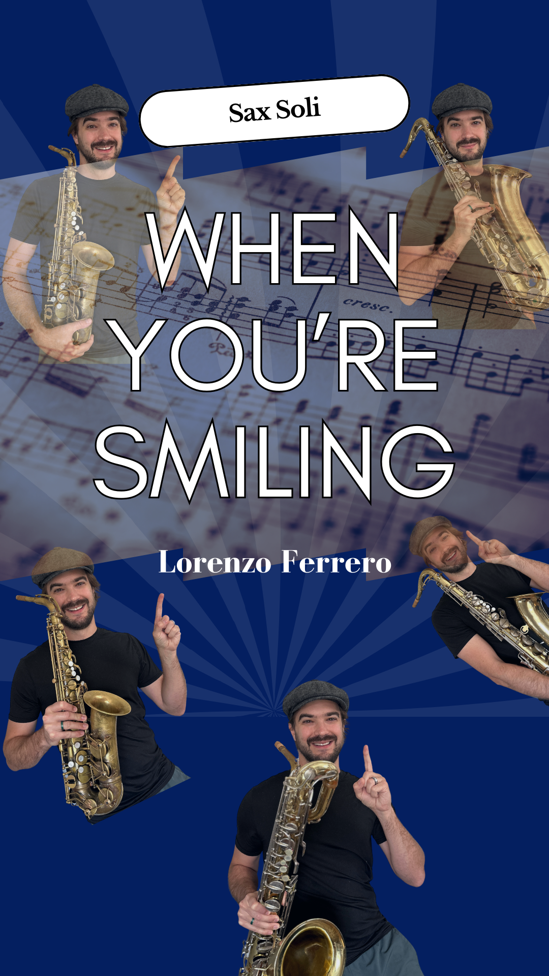 When You're Smiling - Sax Soli Score and Parts
